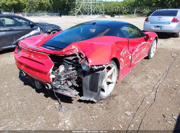 ZFF79ALA3K0238413 2019 FERRARI 488 Красный Задняя правая четверть