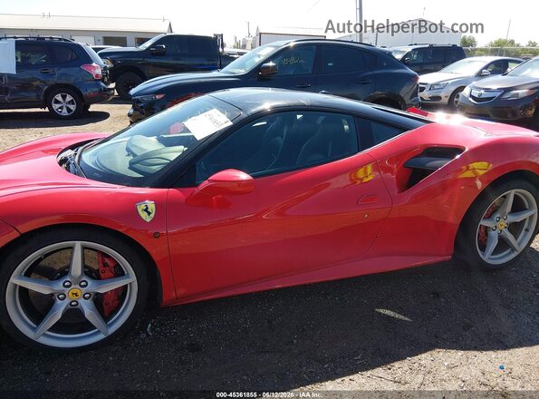 ZFF79ALA3K0238413 2019 FERRARI 488 Красный Панорамный вид салона 360°