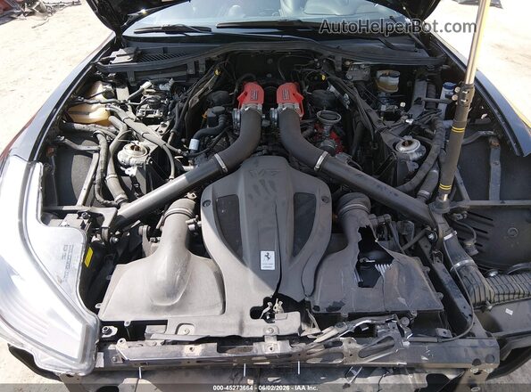 ZFF82YNA2L0256482 2020 FERRARI GTC4 Черный Вид сзади