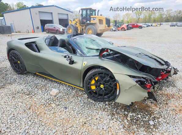 ZFF96NMA8R0307078 2024 FERRARI SF90 STRADALE Green 