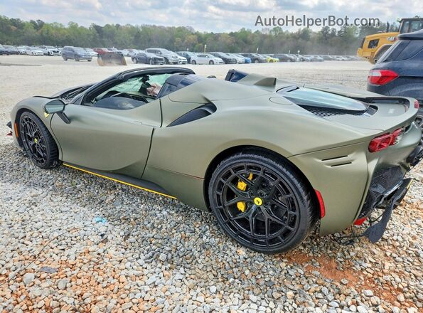 ZFF96NMA8R0307078 2024 FERRARI SF90 STRADALE Green 