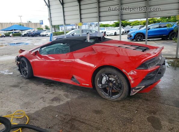 ZHWUT5ZF3NLA18778 2022 LAMBORGHINI HURACAN Red Rear left