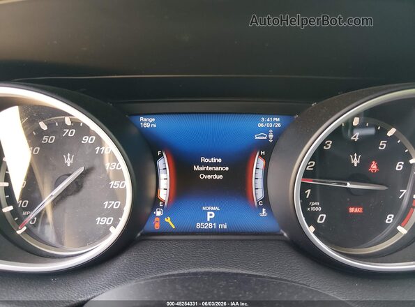 ZN661XUA6KX308317 2019 MASERATI LEVANTE Black Vista de los asientos traseros