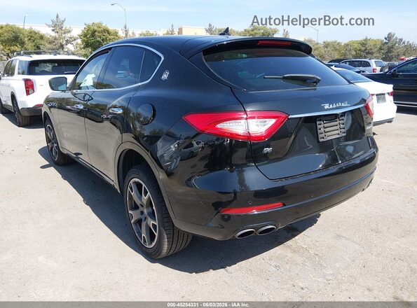 ZN661XUA6KX308317 2019 MASERATI LEVANTE Black Trasero izquierdo