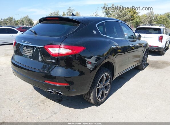 ZN661XUA6KX308317 2019 MASERATI LEVANTE Black Trasero derecho