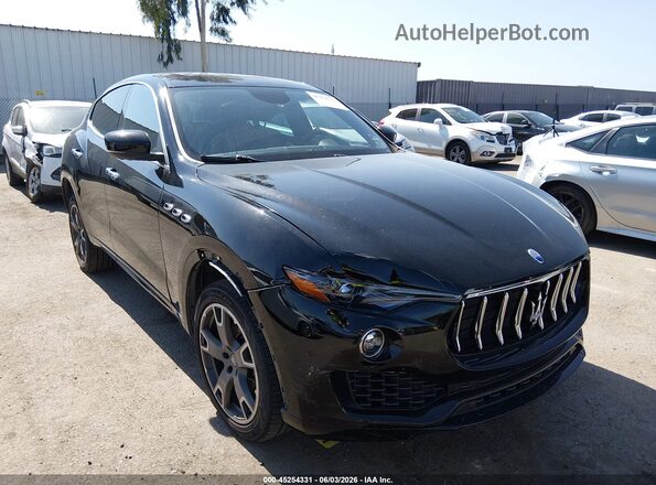 ZN661XUA6KX308317 2019 MASERATI LEVANTE Black Vista frontal