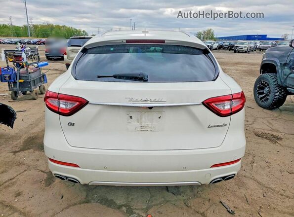 ZN661XUL4LX349869 2020 MASERATI LEVANTE White უკანა ხედი