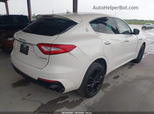ZN661XUS4KX337369 2019 MASERATI LEVANTE White Tył prawy