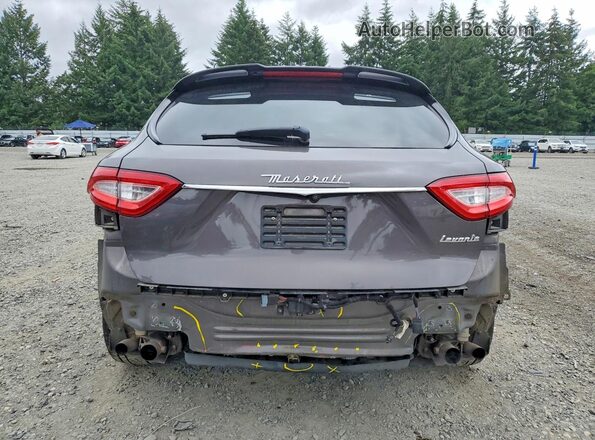 ZN661XUS7HX238652 2017 MASERATI LEVANTE Charcoal Հետևի տեսք