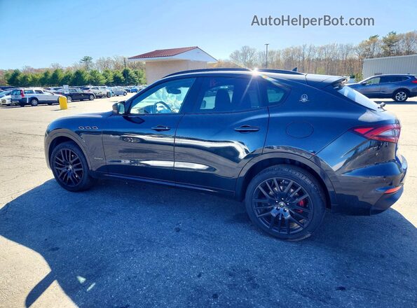 ZN661XUS7LX342325 2020 MASERATI LEVANTE Black Trasero izquierdo
