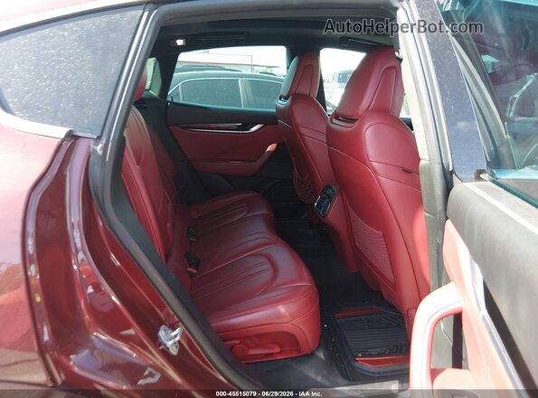 ZN661XUS8HX243200 2017 MASERATI LEVANTE Maroon VIN կոդի պիտակի տեսք