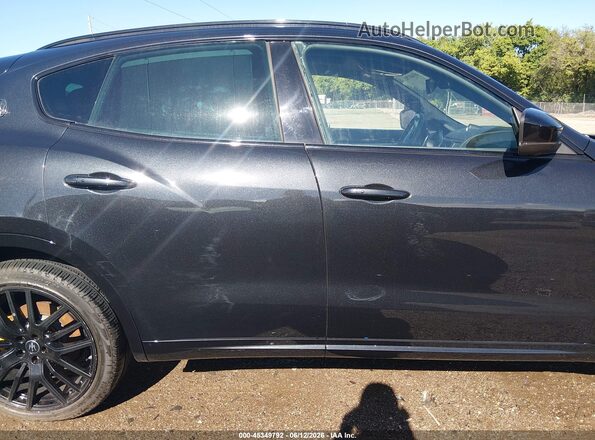 ZN661XUS8MX372046 2021 MASERATI LEVANTE Black უკანა სალონის ხედი