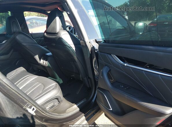 ZN661XUS8MX372046 2021 MASERATI LEVANTE Black VIN კოდის სტიკერის ხედი