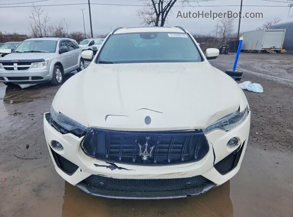 ZN661ZUA2KX337549 2019 MASERATI LEVANTE White Вид спереду