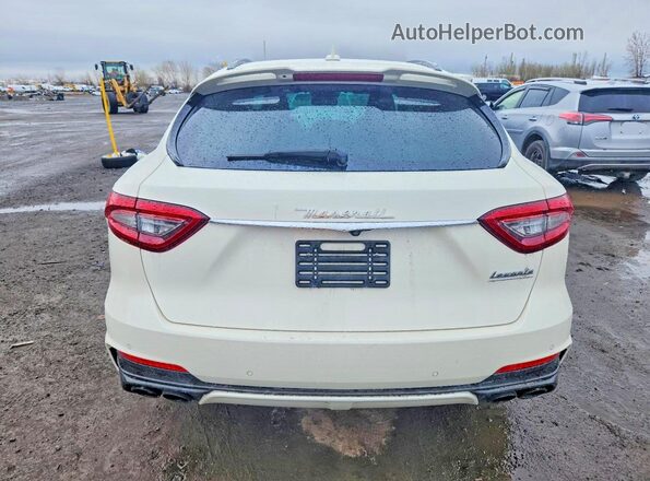 ZN661ZUA2KX337549 2019 MASERATI LEVANTE White Вид ззаду