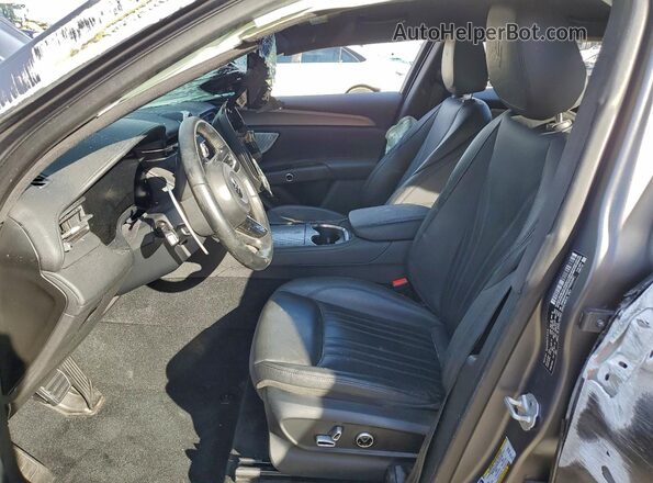 ZN682AVA0P7425299 2023 MASERATI GRECALE Gray წინა სალონის ხედი