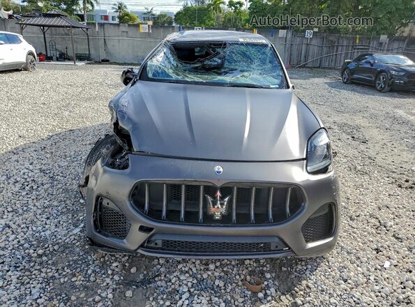 ZN682AVA0P7425299 2023 MASERATI GRECALE Gray წინა ხედი