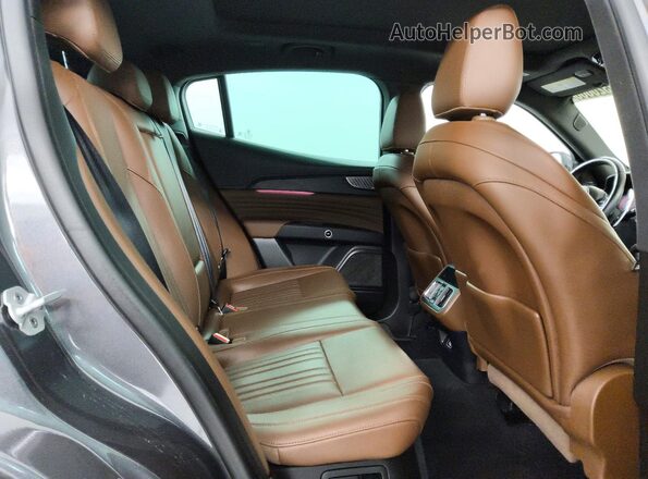 ZN682AVA3P7418279 2023 MASERATI GRECALE Gray Rear interior view