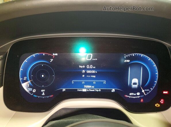 ZN682AVA5P7429283 2023 MASERATI GRECALE White Instrument cluster view