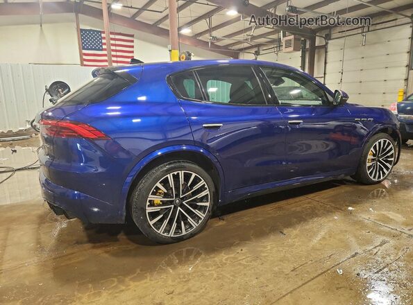 ZN682AVM3P7413139 2023 MASERATI GRECALE Blue Задня права чверть