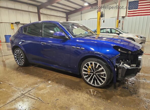 ZN682AVM3P7413139 2023 MASERATI GRECALE Blue Передня права чверть