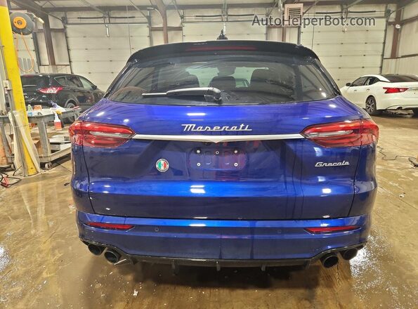 ZN682AVM3P7413139 2023 MASERATI GRECALE Blue Вид ззаду