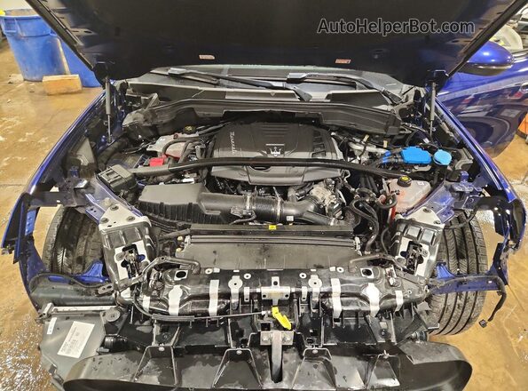 ZN682AVM3P7413139 2023 MASERATI GRECALE Blue Вид підкапотного простору