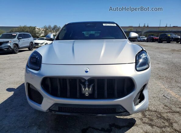 ZN682AVM4P7407902 2023 MASERATI GRECALE Silver Front view