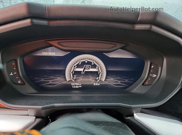 ZPBUA1ZL1MLA11782 2021 LAMBORGHINI URUS Серый Вид щитка приборов