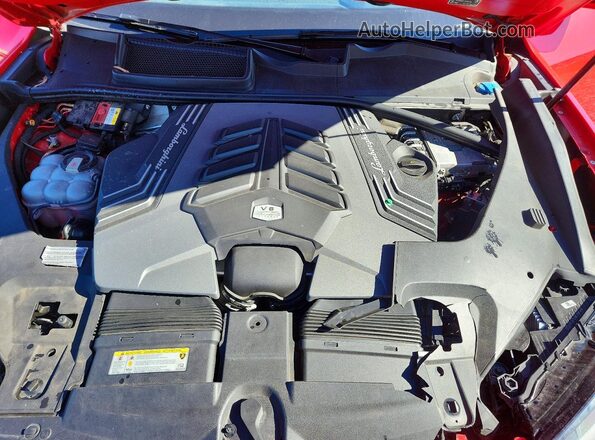 ZPBUA1ZL4KLA02281 2019 LAMBORGHINI URUS Красный Вид подкапотного пространства