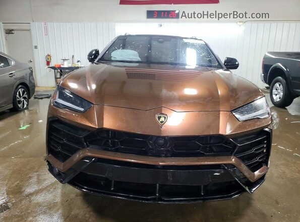 ZPBUA1ZL6LLA07919 2020 LAMBORGHINI URUS Brown Vista frontal