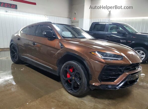 ZPBUA1ZL6LLA07919 2020 LAMBORGHINI URUS Brown Delantero derecho
