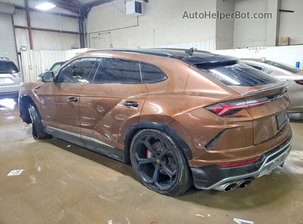 ZPBUA1ZL6LLA07919 2020 LAMBORGHINI URUS Brown Trasero izquierdo