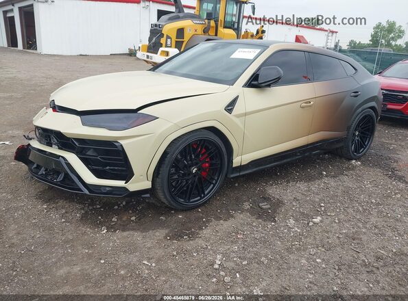ZPBUA1ZL9MLA13750 2021 LAMBORGHINI URUS Кремовый Передняя левая четверть