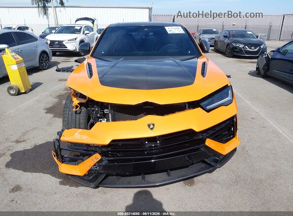 ZPBUC3ZL2RLA31844 2024 LAMBORGHINI URUS Orange Вид задньої частини салону