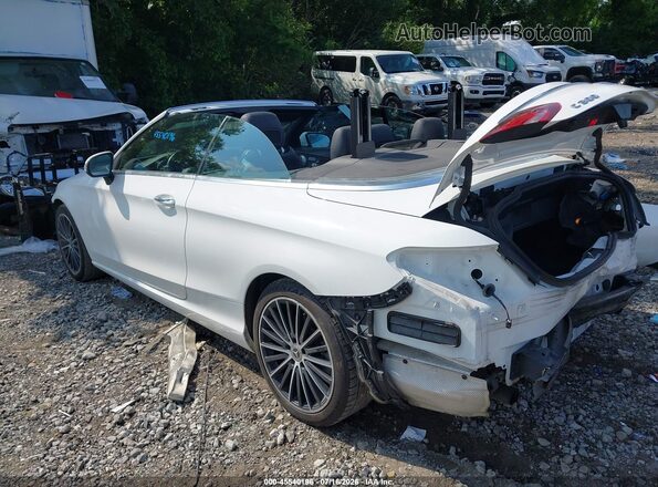 W1KWK8DBXLF989852 2020 MERCEDES-BENZ C-CLASS White Trasero izquierdo