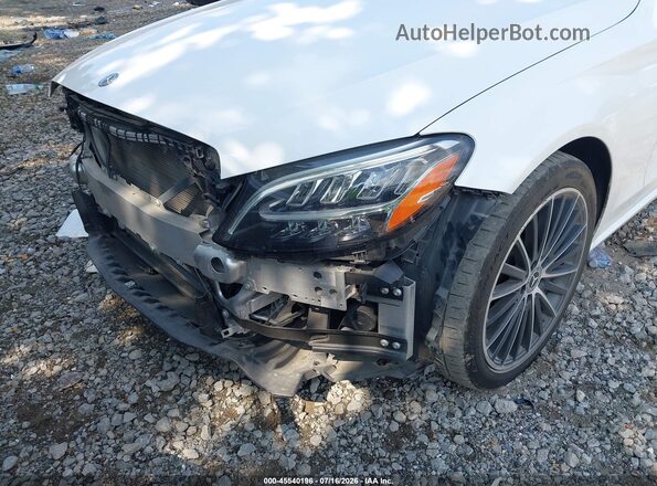 W1KWK8DBXLF989852 2020 MERCEDES-BENZ C-CLASS White Vista frontal