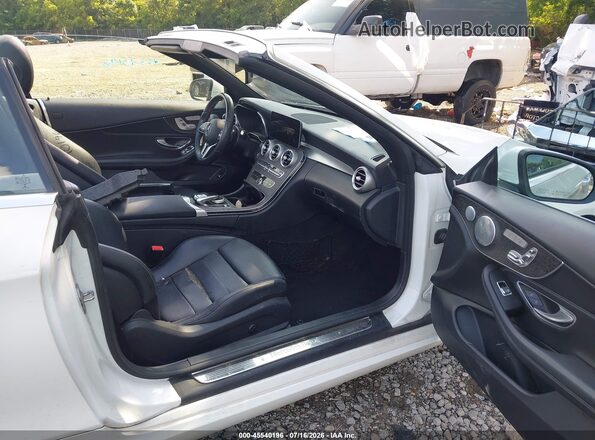 W1KWK8DBXLF989852 2020 MERCEDES-BENZ C-CLASS White Vista interior delantera