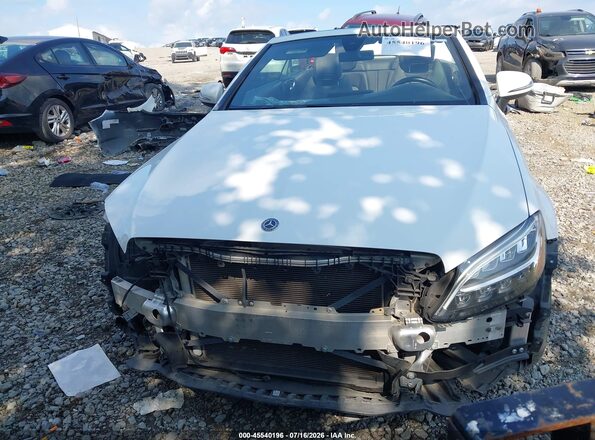 W1KWK8DBXLF989852 2020 MERCEDES-BENZ C-CLASS White Vista interior trasera