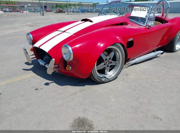 0000005H15T141793 1970 FORD COBRA Красный Вид спереди