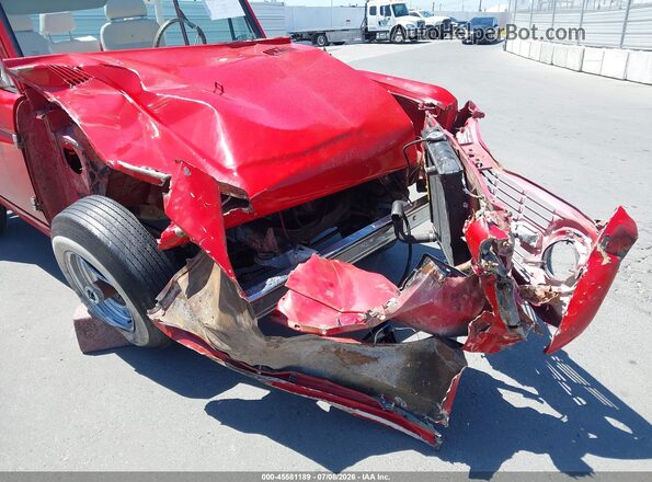 000000U15FLA15385 1970 FORD BRONCO Red Vista frontal