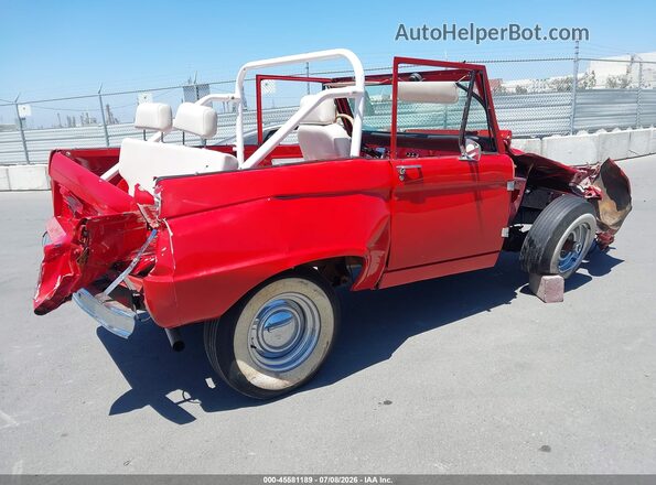 000000U15FLA15385 1970 FORD BRONCO Red Trasero derecho