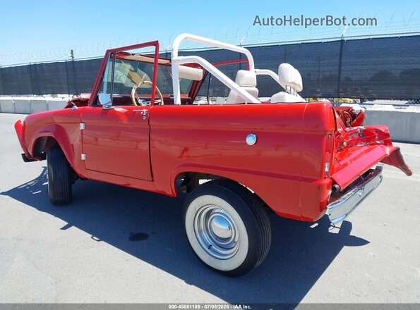 000000U15FLA15385 1970 FORD BRONCO Red Trasero izquierdo