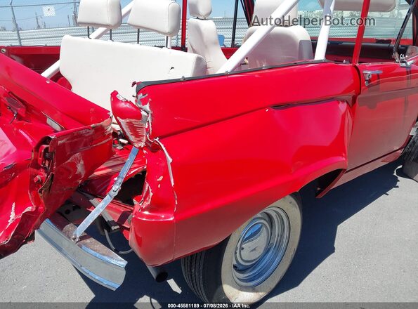 000000U15FLA15385 1970 FORD BRONCO Red 