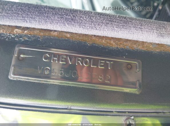 000000VC55J017782 1970 CHEVROLET OTHER Серебряный Вид подкапотного пространства
