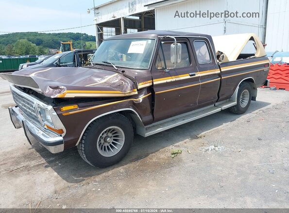 000000X15SKBJ8626 1978 FORD F150 Коричневый Передняя левая четверть