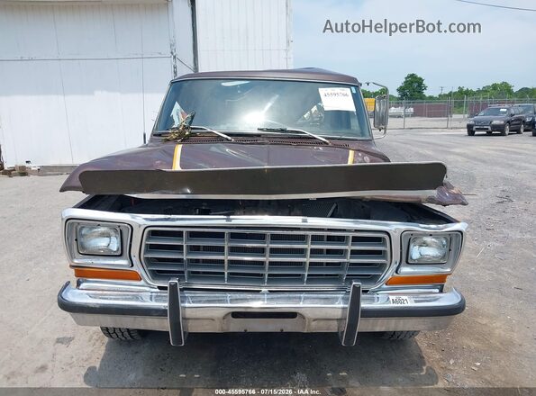 000000X15SKBJ8626 1978 FORD F150 Коричневый Вид щитка приборов