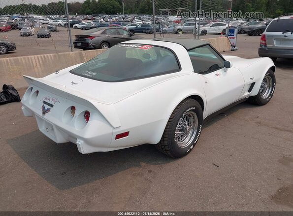 00001Z8749S416068 1979 CHEVROLET CORVETTE White Задня права чверть