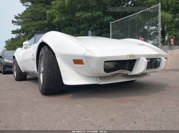 00001Z8749S416068 1979 CHEVROLET CORVETTE White Вид спереду