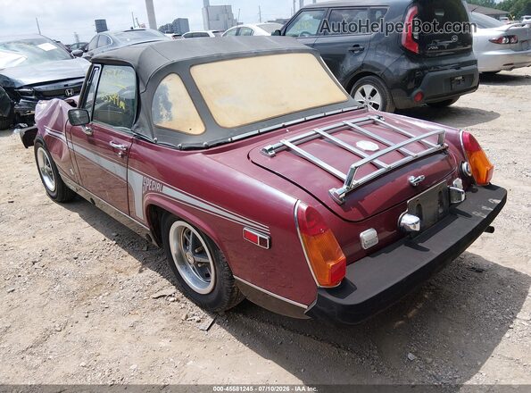 0000GAN6UG171772G 1976 MG MIGET Бордовый Задняя левая четверть